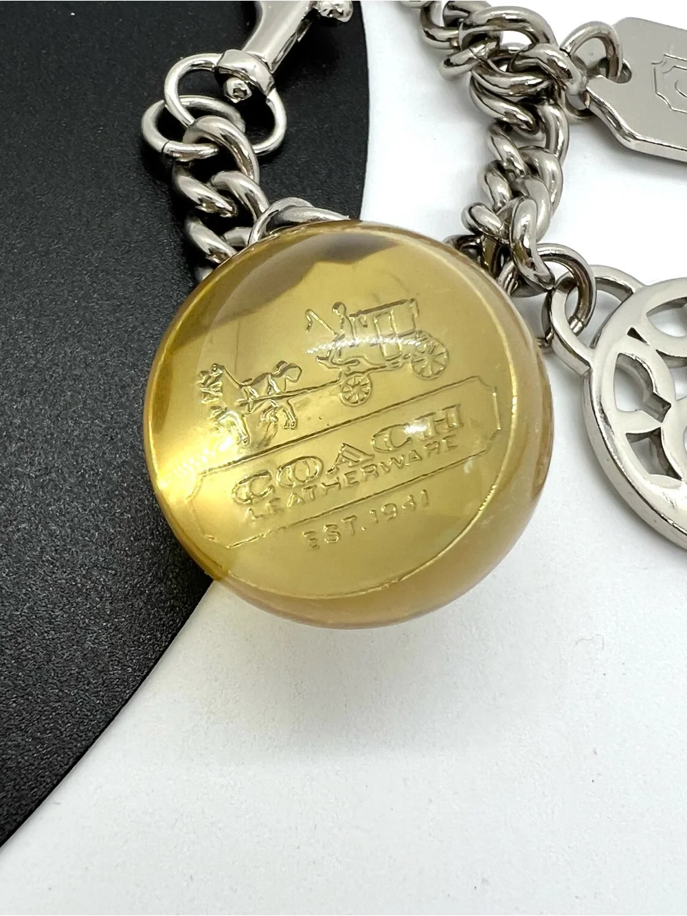 SUPER RARE Limited Edition COACH x Lotte 30th Anniversary Multi Bag Charm Key
